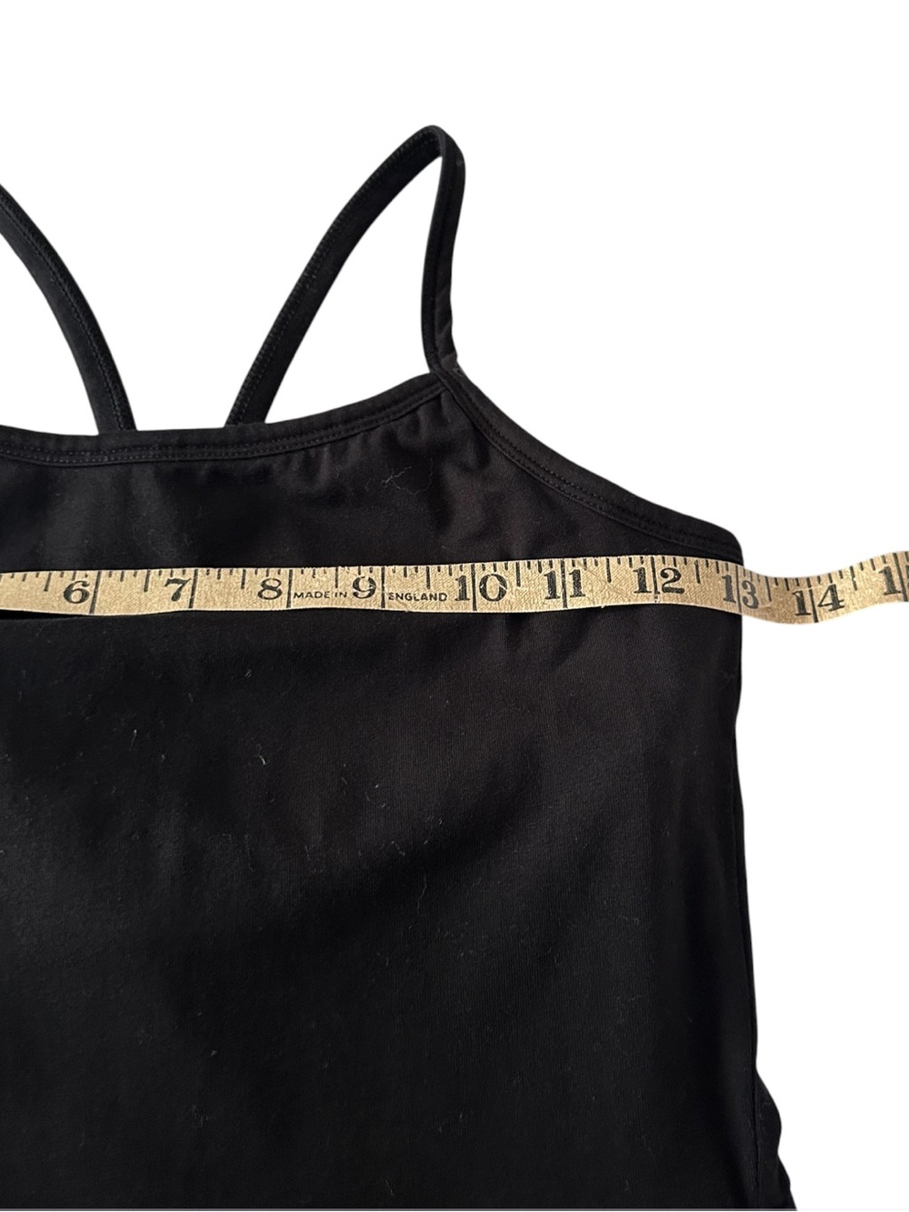 Pact Organic Cotton Midi Dress Black Racerback Pockets Fit And Flare Small - Picture 9 of 12
